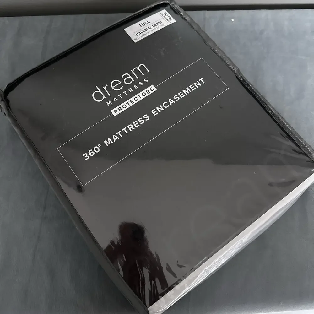 Dream Full Mattress Encasement 360 Zippered Protector 15